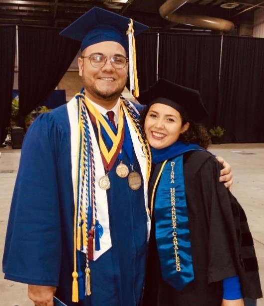 male in grad regalia